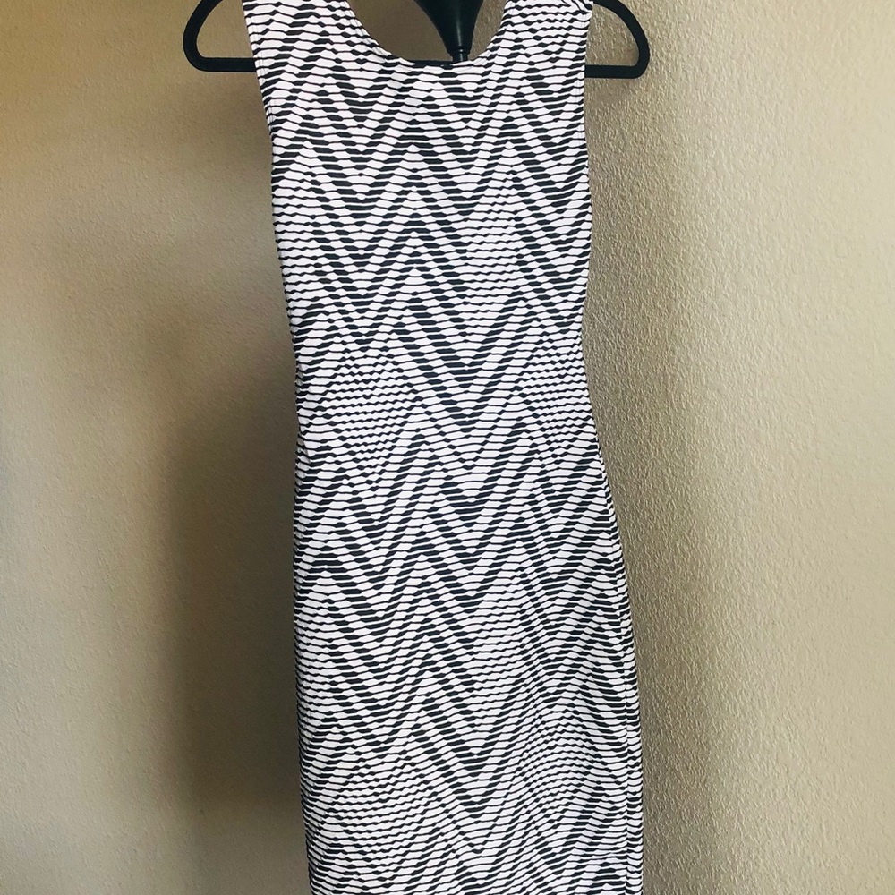 Black and White size M dress